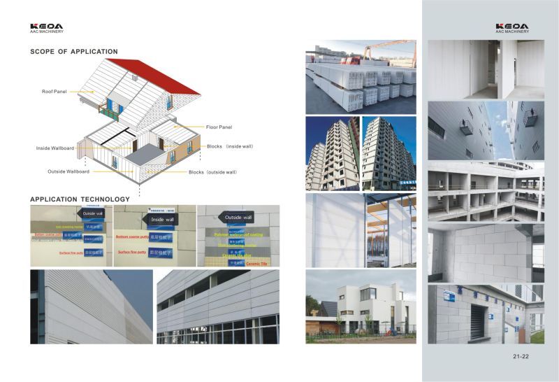 Keda Lightweight Concrete Block/Brick Making Machine for Building Material