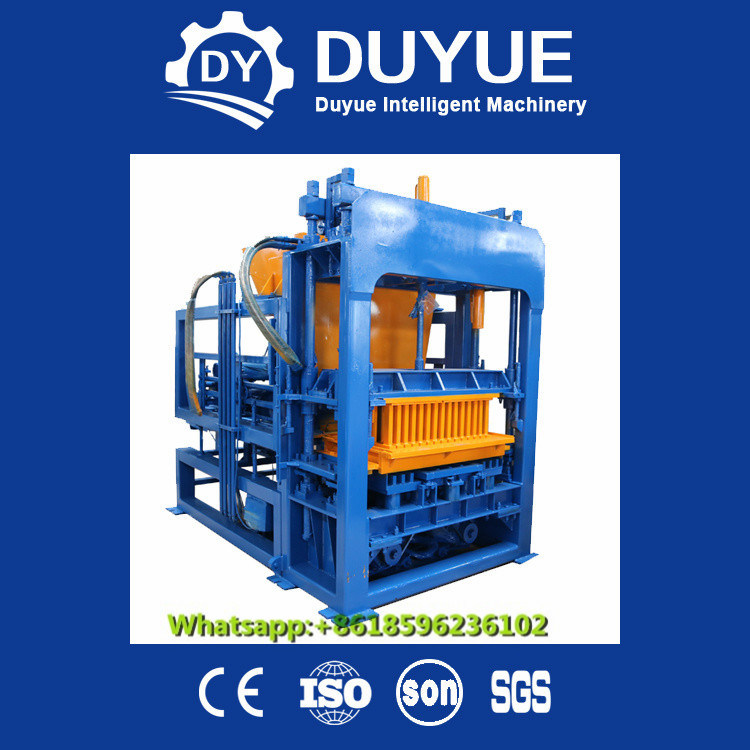 Qt5-15 Hydraulic Pressure Cement Block Machine, Automatic Block Making Machine, Concrete Block Making Machine