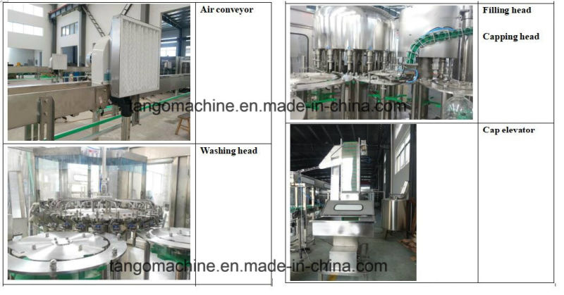 Automatic Bottle Fruit Juice Tea Filling Packing Processing Production Line