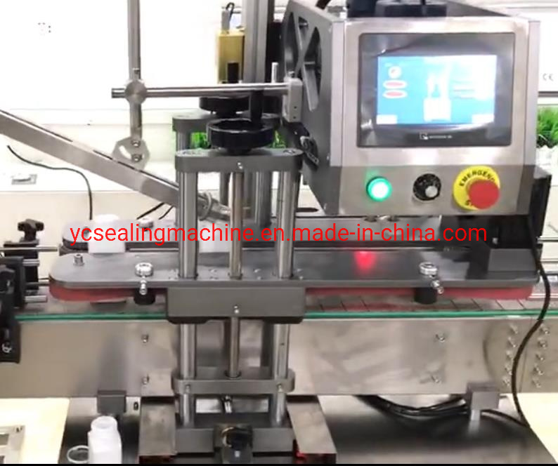 Automatic Linear Type Bottle Capping Capper Machine for Plastic