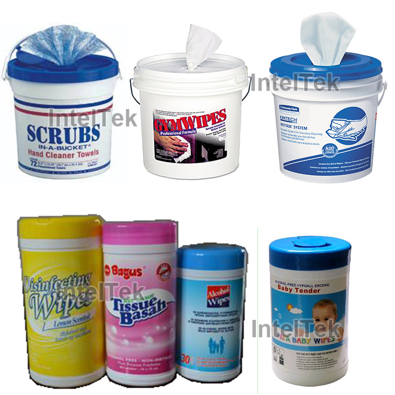 Fully Automatic Rotary Cosmetic Cream Wet Wipes Cans Filling and Sealing Machinery