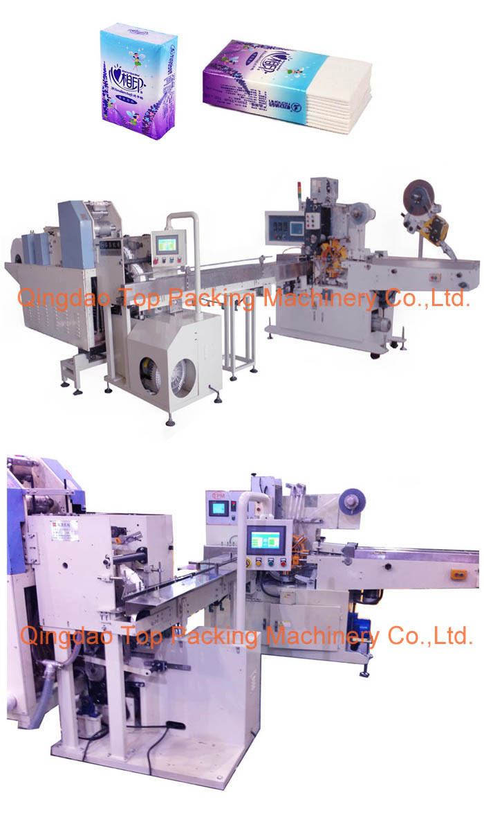 Pocket Tissue Paper Envelope Making Packing Machine