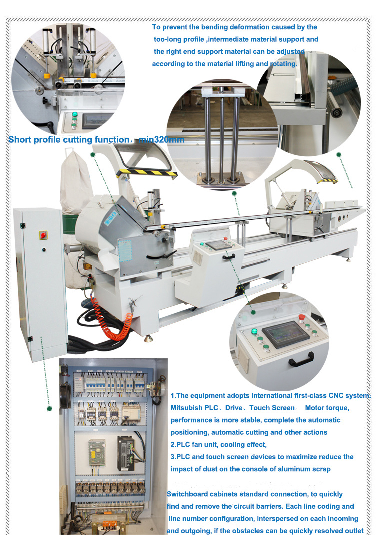 2020 New Window Door Frame Making Machine/Aluminum Window Door Frame Making Machine with Ce SGS
