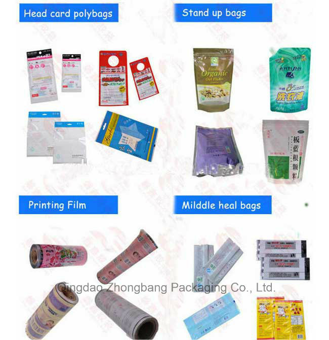 Stand up Zipper Bag for Snack Packaging