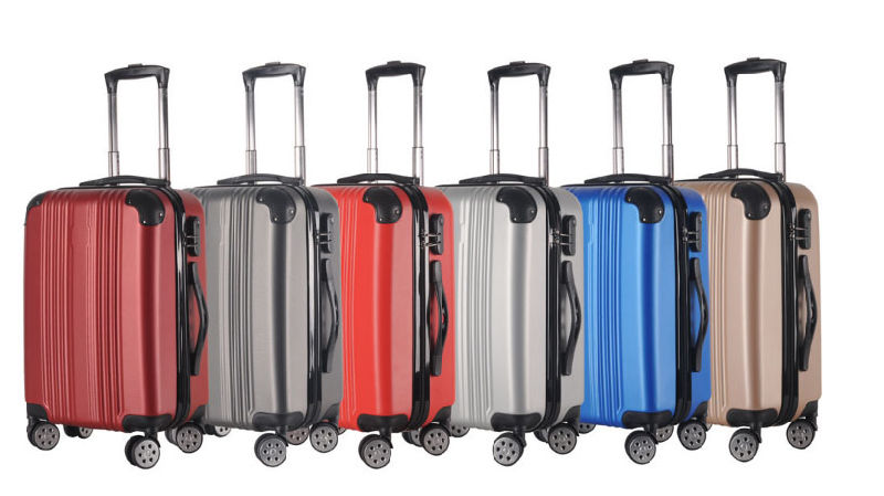 Professional Factory ABS Luggage Bag Trolly Travel Suitcase