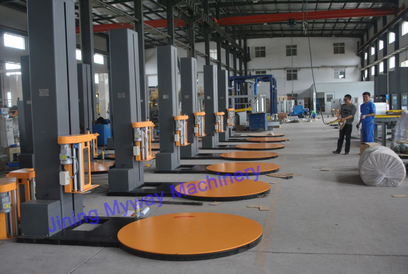 Factory Direct Sale Automatic Pallet Wrapping Machine Wrapper Pallet Stretch Wrapping Machine