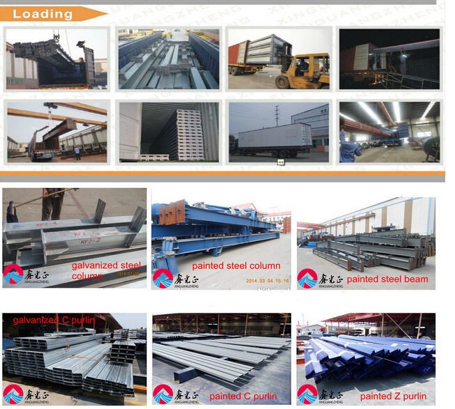 Wholesale Galvanized Prefab Steel Structure Fabrication Workshop