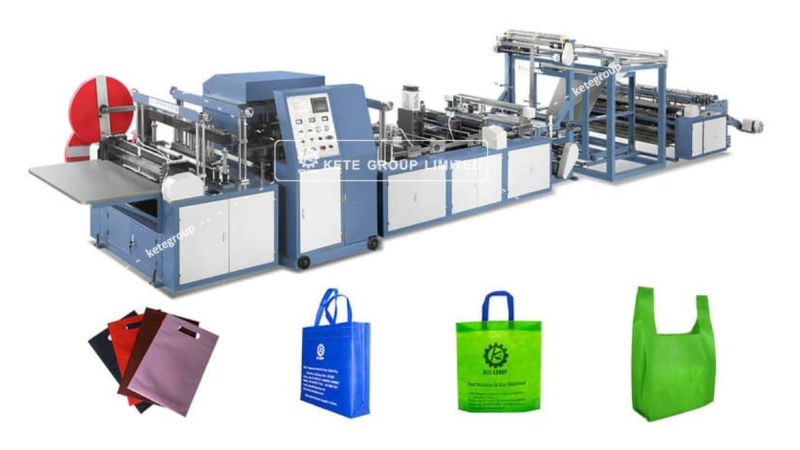 PP Nonwoven Material Non-Woven Bag Making Machine