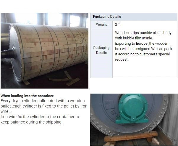 China Paper Making Machine Yankee Dryer Cylinder