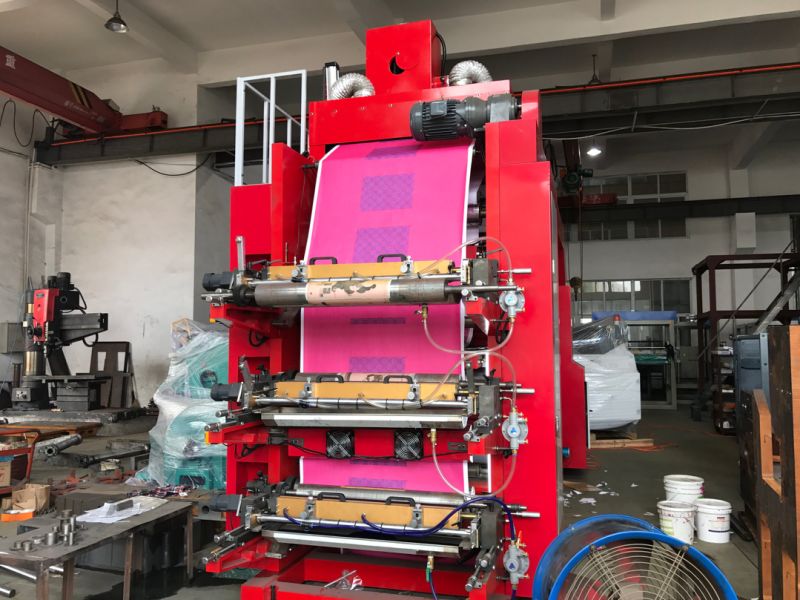 High Speed Six Color Flexo Printing Machine for Non-Woven Fabric