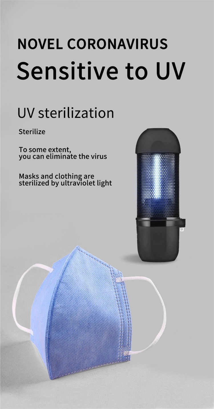 Intelligent Ozone Double Effective Disinfection UVC Sterilizer Portable UV Tube Lamp Sterilizer