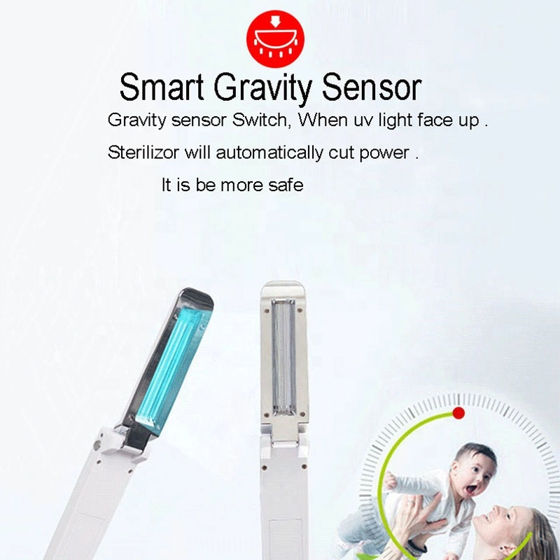 2020 UV Sterilizer Lamp Portable UVC Germicidal Wand Handheld Ultraviolet Sterilizer Lamp Household Germicidal Sterilization