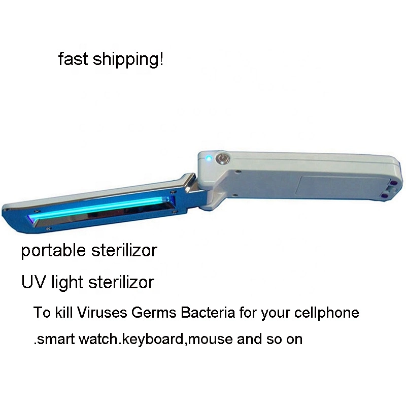 2020 UV Sterilizer Lamp Portable UVC Germicidal Wand Handheld Ultraviolet Sterilizer Lamp Household Germicidal Sterilization