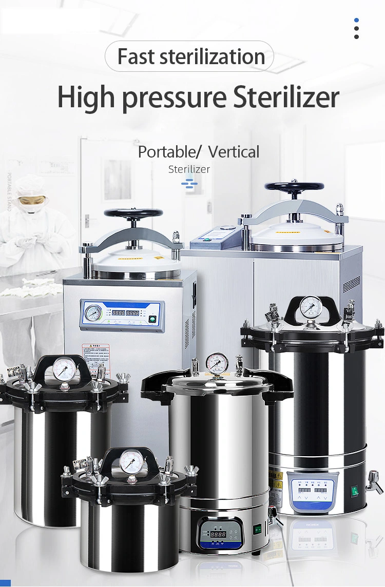 Tls-35ld Sterilization Equipments Autoclave Steam Sterilizer 35L From China