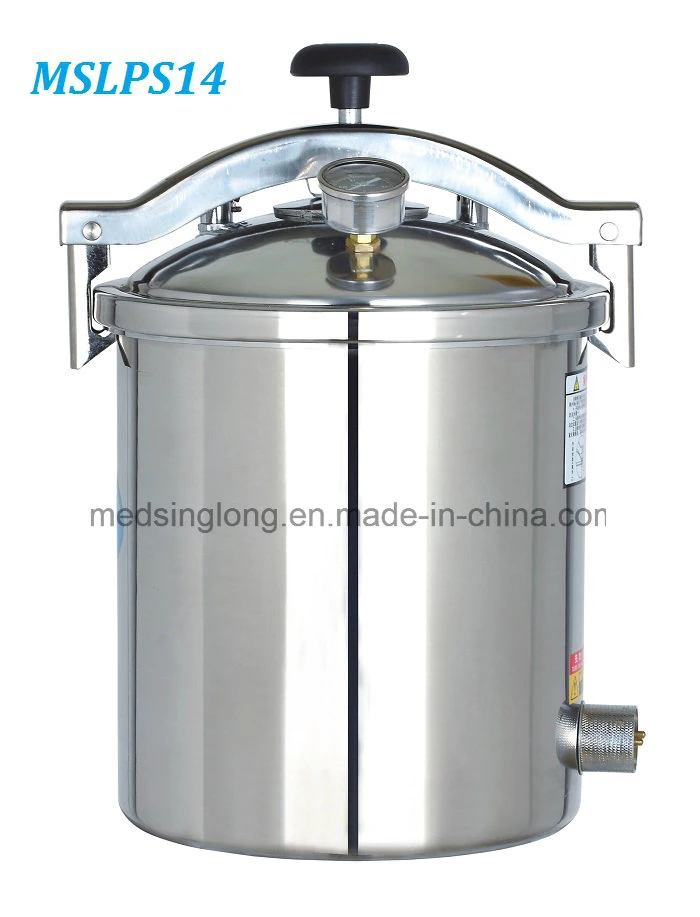 Medical Sterilization Equipments Portable Pressure Steam Autoclave Sterilizer Price Electric or LPG Heated