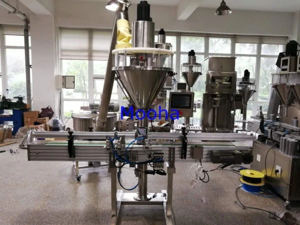 Automatic Multi Function Cosmetics Baby Powder Glass Plastic Bottle Jar Filling Packing Machine