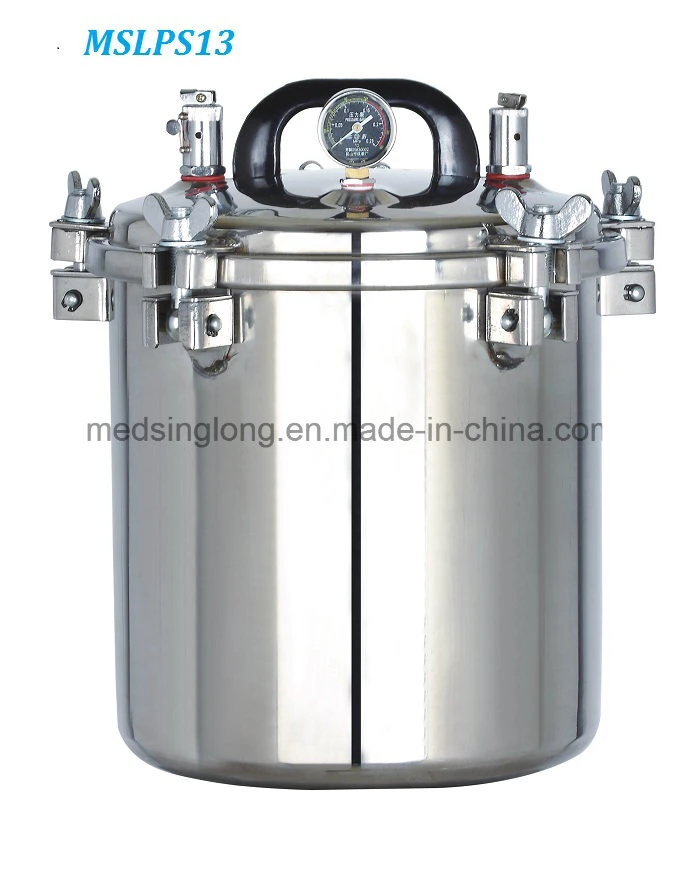 Medical Sterilization Equipments Portable Pressure Steam Autoclave Sterilizer Price Electric or LPG Heated