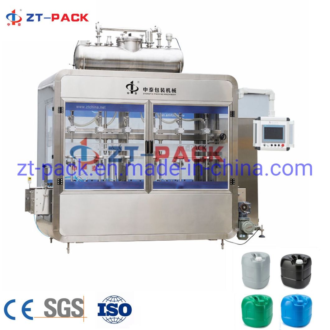 Automatic Jerrycan 5L/5 Gallon to 30L Big Bottle Jar Bucket Automatic Liquid Filling Machine