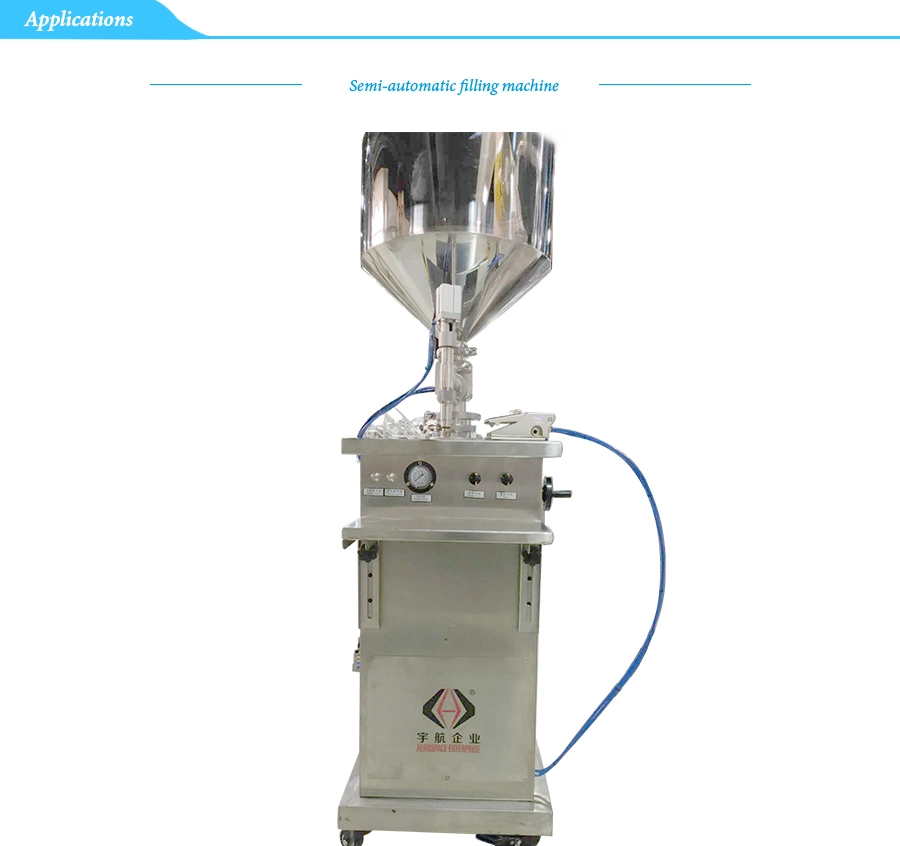 Semi Automatic Cosmetic Filling Machine /Lotion Bottle