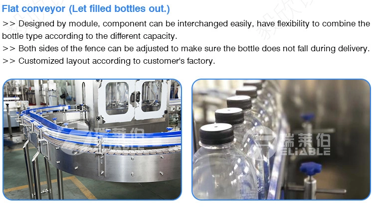 Automatic 2000bph Mineral Water Bottle Filling Line Machine