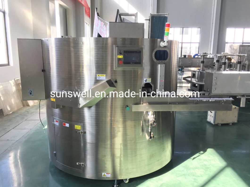 Automatic HDPE Bottle Aluminium Foil Seal Cap Machine/ Flavoured Drink Juice Bottle Washing Filling Capping Machine