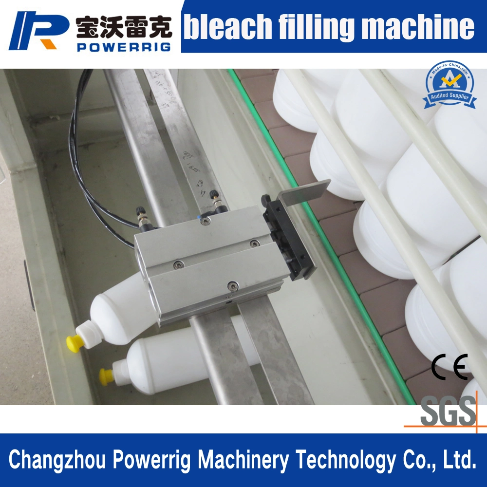 Widely Used Automatic Liquid Filling Machine Used for Bleach Acid and Corrosive Liquid