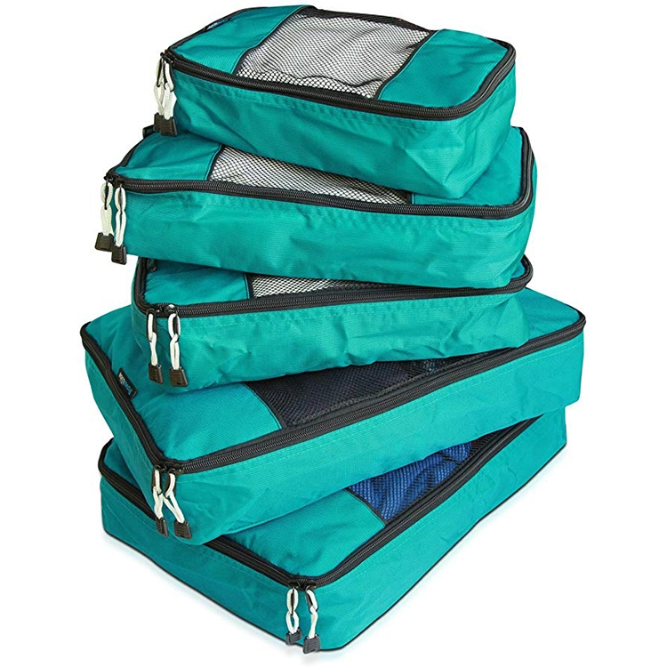 Durable Best Seller Custom Portable 5 Pieces Weekender Travel Organizer Bag