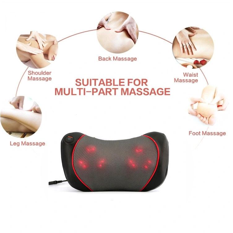 Wholesale Almohada De Masaje High Quality Neck Massager Shiatsu Electric Massage Pillow with Heat