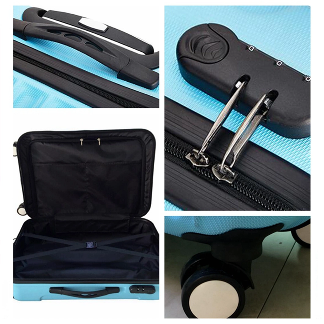 Luggage Manufacture Sale Anti Scratch Aluminum ABS Trolley Case