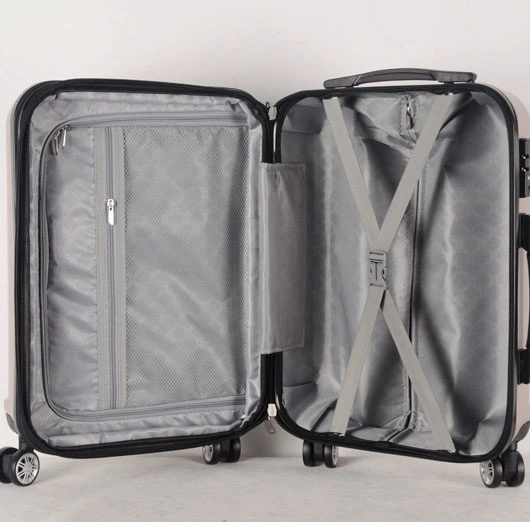 Best Selling High Quality Custom ABS Trolley Case Suitcase 4 Wheel Aluminum Luggage