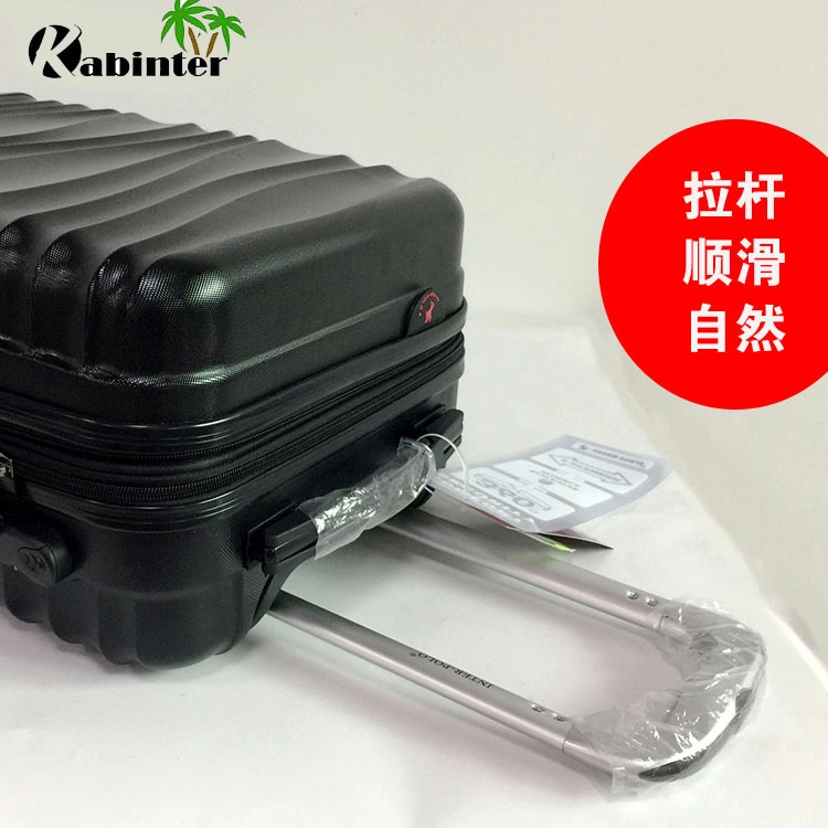 Fashionable ABS+PC Trolley Luggage Bag with Tsa Lock Four Wheels Luggage