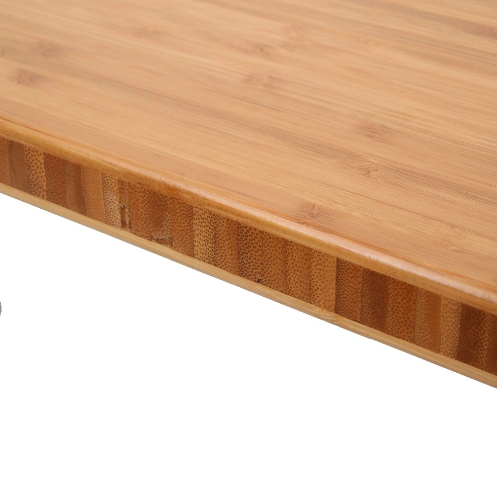 Rectangular Carbonized Bamboo Tabletop for Adjustable Height Sit Stand Desk