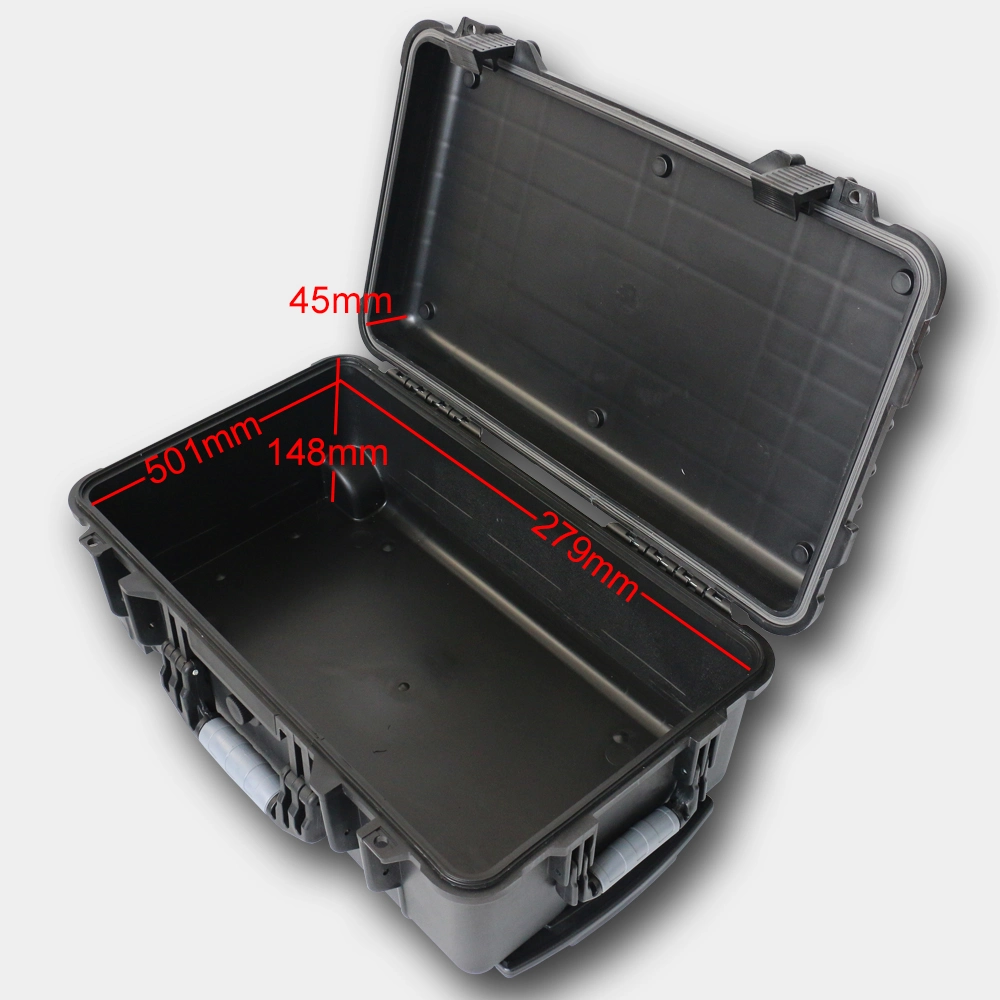 Hard IP67 Plastic Waterproofshockproof Safety Equipment Instrumentshipping Case Travel Suitcase Trolley Tool Flight Case Box