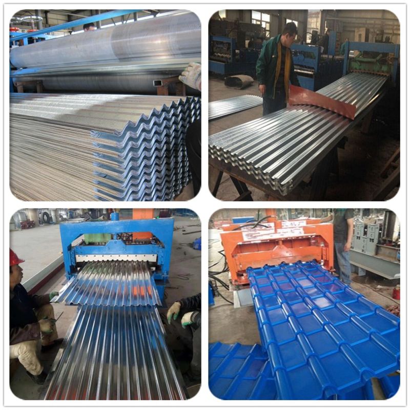 Factory Corrugated Galvanized Roofing Shingles Material Sheets