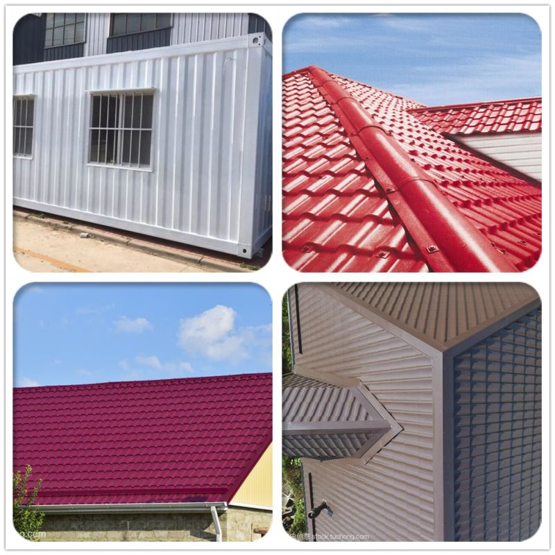 Factory Corrugated Galvanized Roofing Shingles Material Sheets