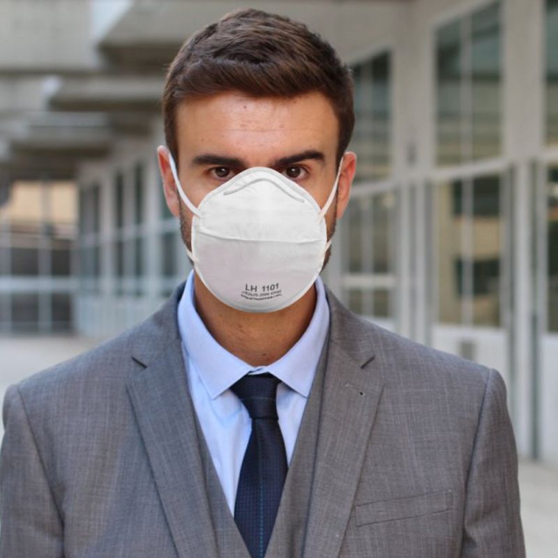 Compliant Kn95 Face Masks Dust Respirator Ffp2 Mouth Masks