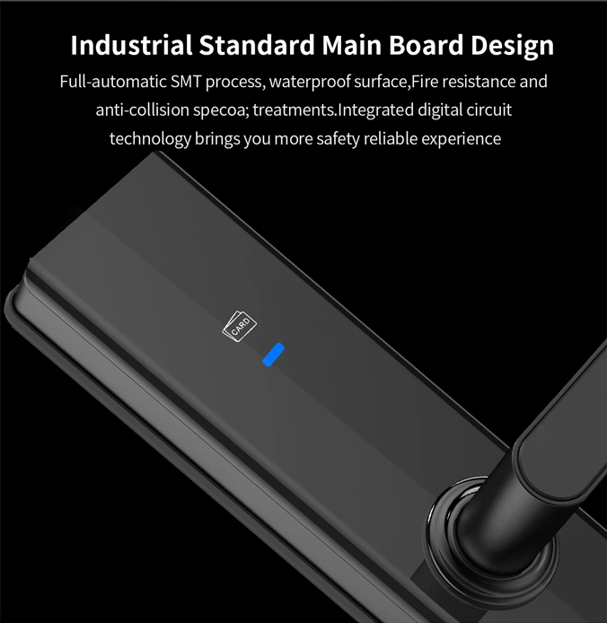 New Design Model Hotel RFID Lock with Zinc Alloy Material and Free Software