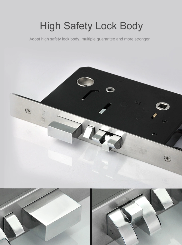Baling Smart RFID Hotel Lock System, RF Card Electronic Door Handle Lock, Smart Hotel Door Lock