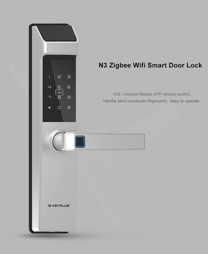 Bluetooth Deadbolt Lock Semi-Conductor Fingerprint Door Lock