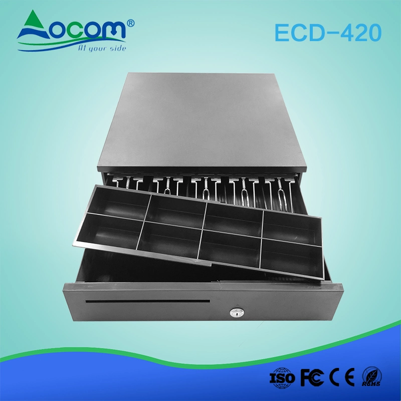 420X 405mm Lock Money Cash Drawer for South America Market