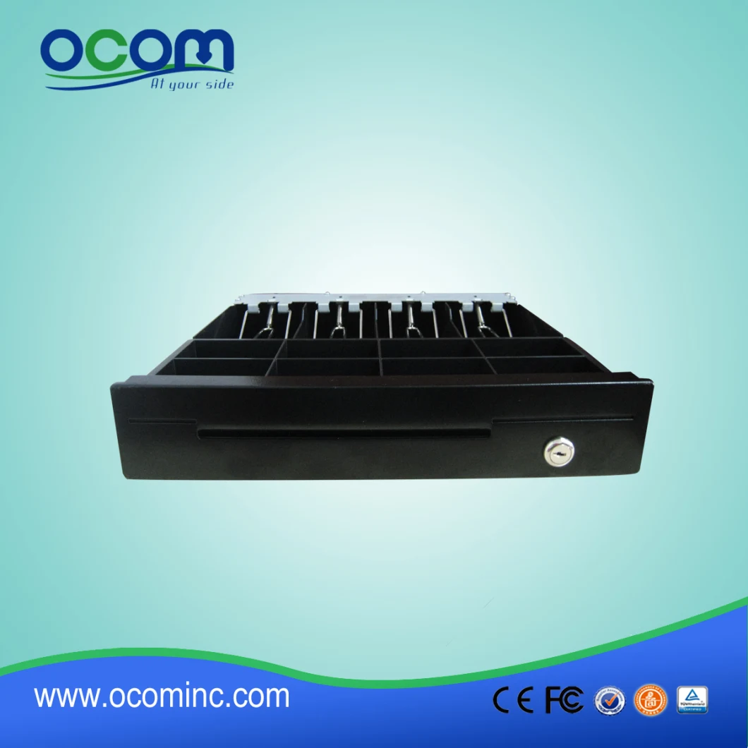 4 Bill 8 Coin Money Storage Box Cash Register Drawer with Lock