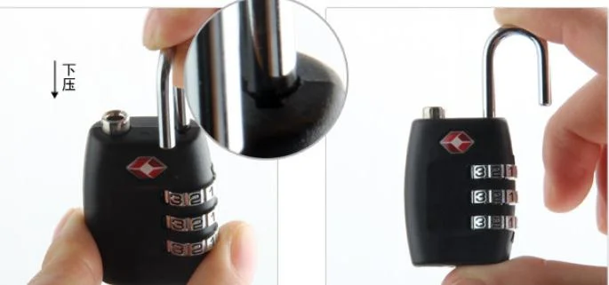 Tsa Combination Padlock, Tsa Lock (TSA-390)