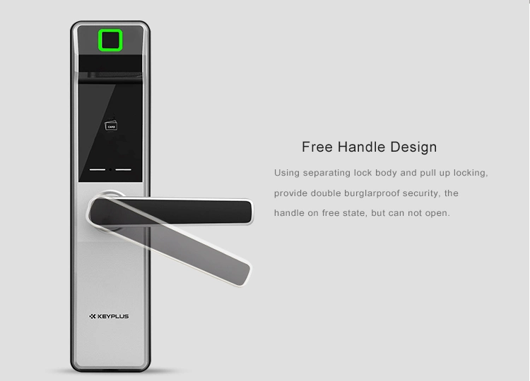 Safe Smart Security Digital Keyless Card Code Alarm Door Handle Locks