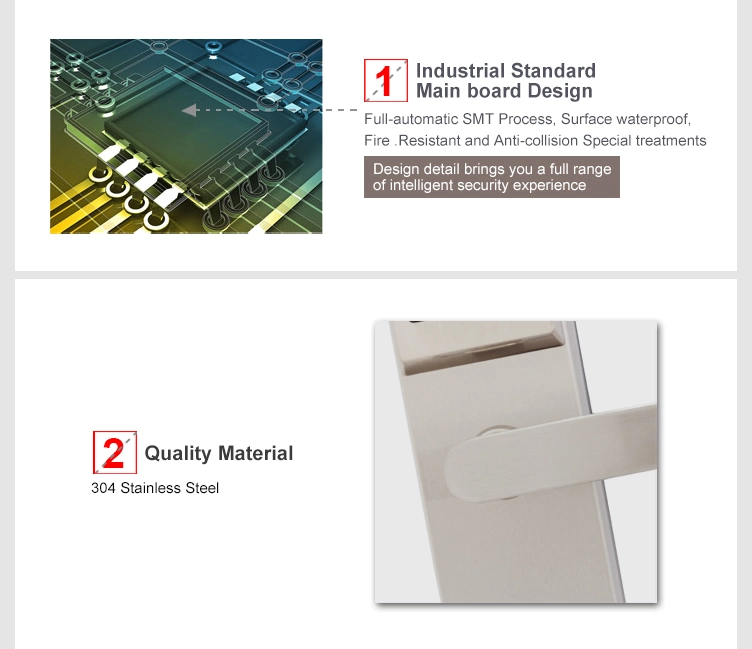 Stainless Steel Door Handle Safe Door Knob Lock