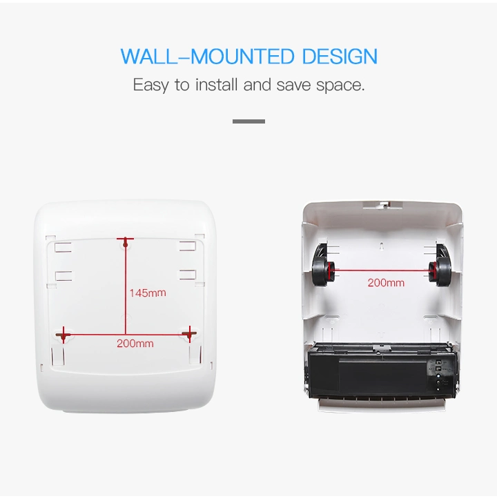 Auto Cut Jumbo Roll Paper Towel Dispenser with Security Lock