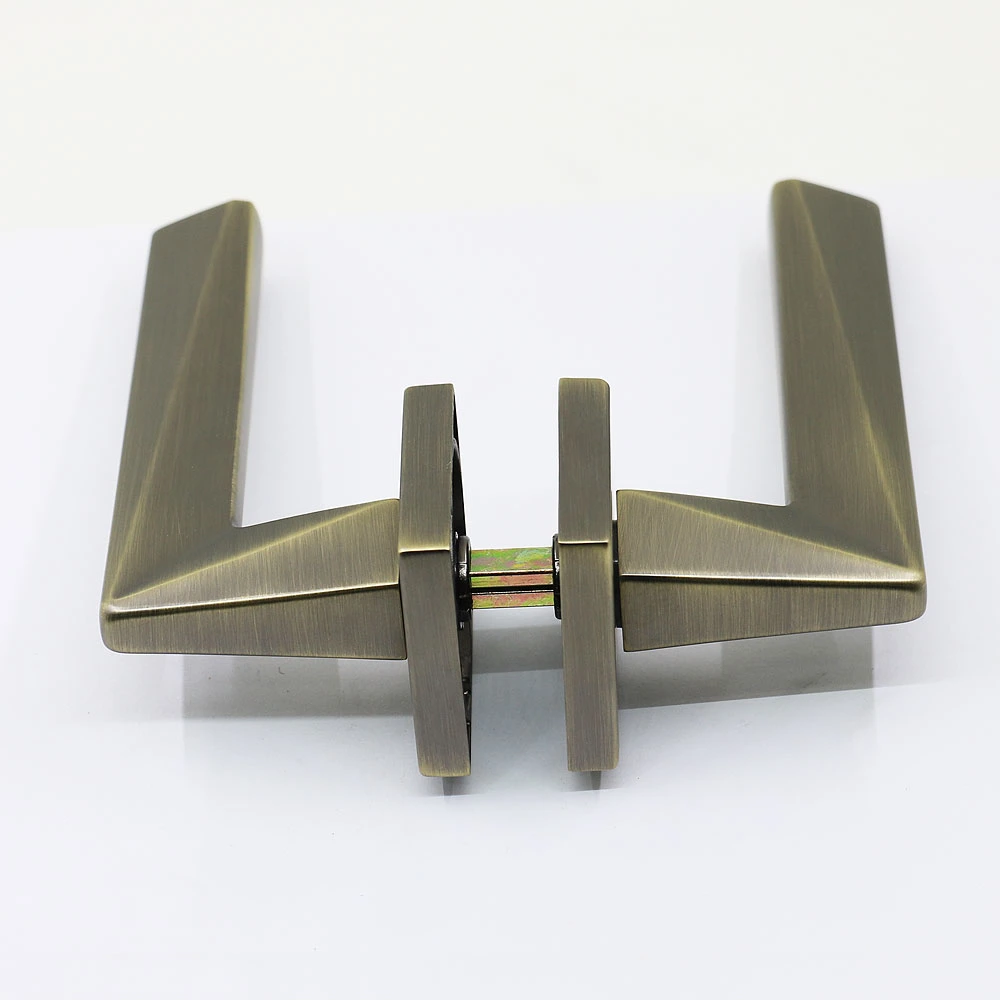 Luxury Room Door Lock Handle American Style Bedroom Door Handle Lock Interior /Privacy Door Handle