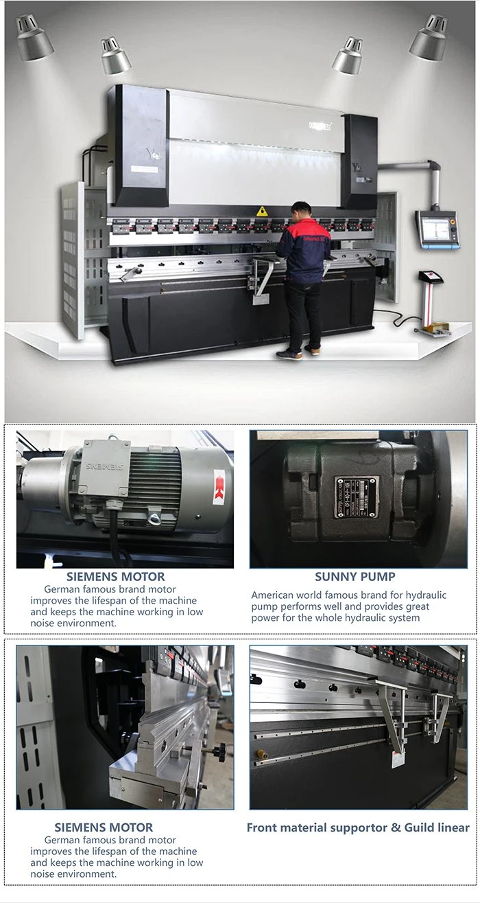 200t 3200 CNC Press Brake Automatic Bending Machine for Sheet