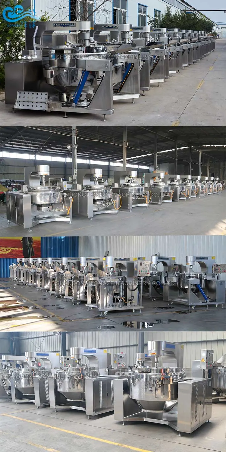 Industrial Automatic Flavored Popcorn Commercial Machine Electromagnetic Popcorn Machine LPG Popcorn Production Machinery