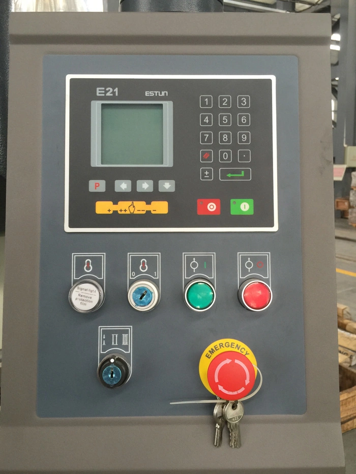 CNC Automatic Sheet Metal Bending Machine Hydraulic Sheet Metal Press Brake E21