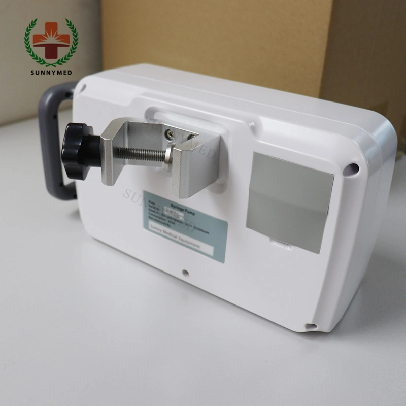 Sy-G079-1 Medical Manufacturers Automatic Portable Human/Veterinary Electric Syringe Pump